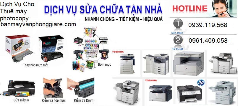 sua may photocopy tận nơi Phú Nhuận